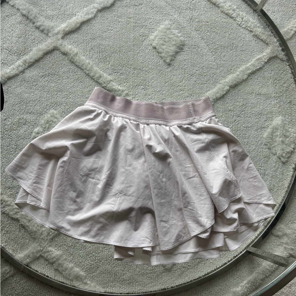 White!!! Lululemon Court Rival Skirt (Long)